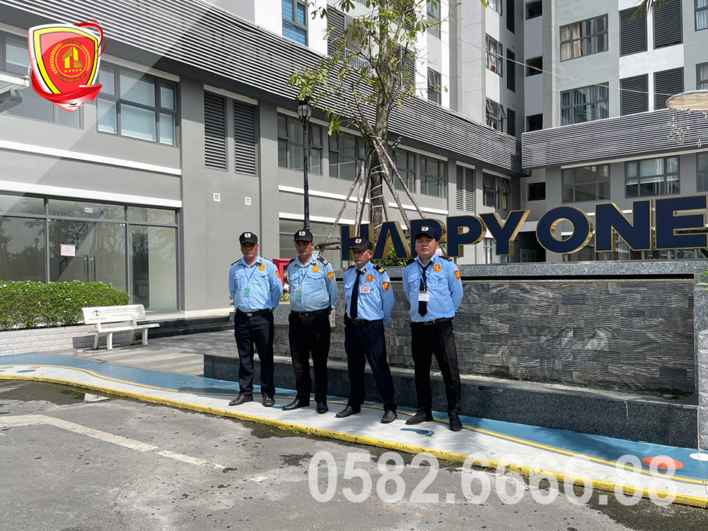 Thắng Lợi Security triển khai bảo vệ chung cư Happy One